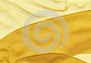 Golden organza texture background