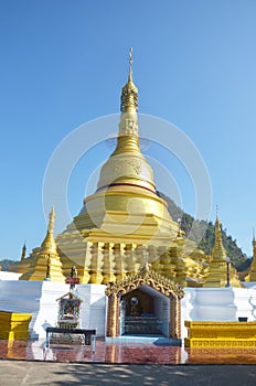 Golden Pagoda at Tai Ta Ya Monastery