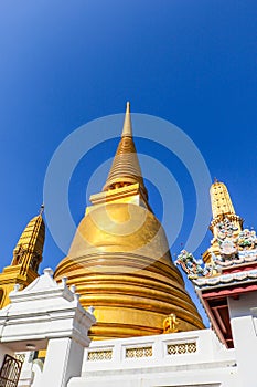 Golden Pagoda Thailand, Temple Architecture on public Temple