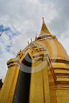 Golden Pagoda at Wat Phra Kaew