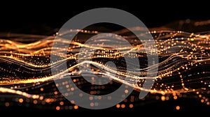 Golden Particle Waves: Abstract Data Stream Background