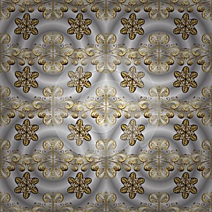 Ornamenta classic vector golden pattern photo