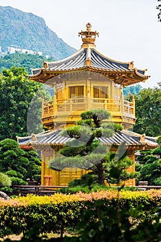 The Golden Pavilion Nan Lian Garden