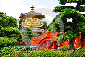 Golden pavilion