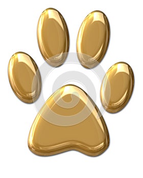 Golden Pawprint photo