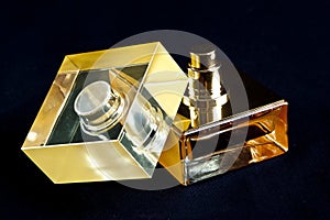 Golden Perfume bottle