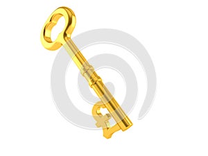 Golden pound key