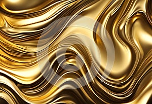 golden premium fluid background