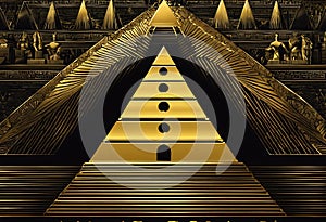 Golden Pyramid: Illuminati Symbolism