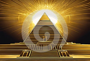 Golden Pyramid: Illuminati Symbolism