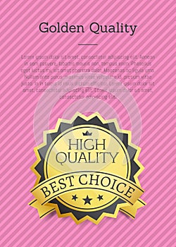 Golden Quality Poster Exclusive High Best Choice