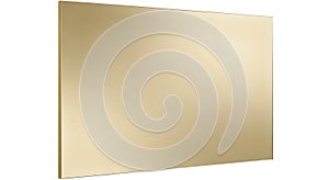 Golden Rectangular Panel