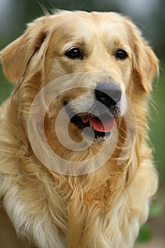 Golden retriever dog