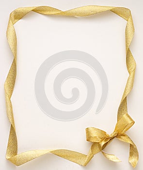 Golden ribbon