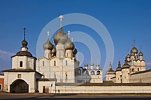 Golden Ring. Kremlin Rostov city.