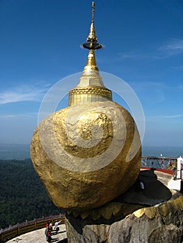 Golden rock
