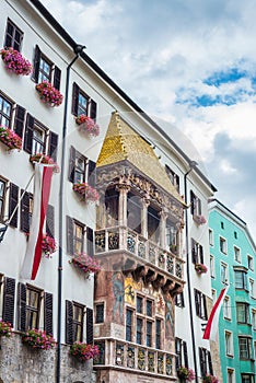 The Golden Roof in Innsbruck, Austria.