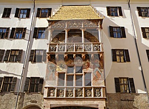 The Golden Roof, the landmark of Innsbruck Old Town
