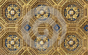 Golden roof in Palazzo Vecchio photo