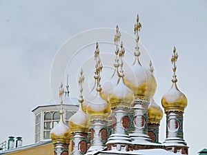 Golden roofs of Kremlin