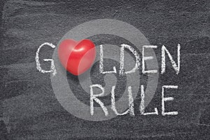 Golden rule heart