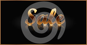 Golden sale