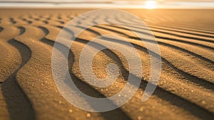 Horizon line is faintly visible in the background enhancing the