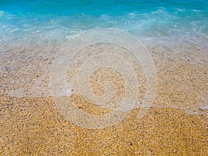 Golden Sea Beach of Cleopatra in Alanya, Turkey