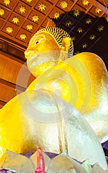 Golden Seated Buddha Image