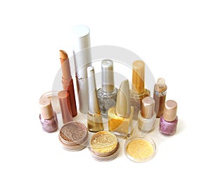 Golden set for make-up