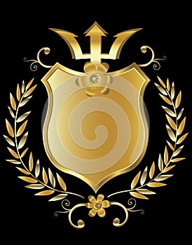Golden shield
