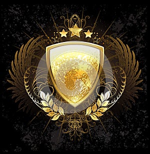 Golden shield