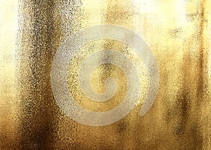 Golden shiny abstract metallic textured background