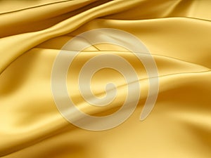 golden silk fabric, abstract background