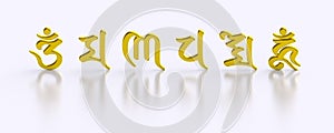 Golden six word mantra buddhism