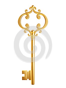 Golden Skeleton Key