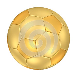 Golden Soccer Ball
