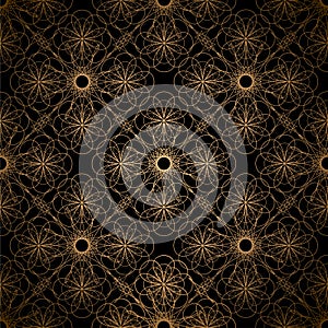 Golden spiral background