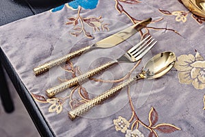 golden spoon fork