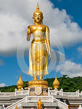 Golden Buddha in Hat Yai, Thailand photo