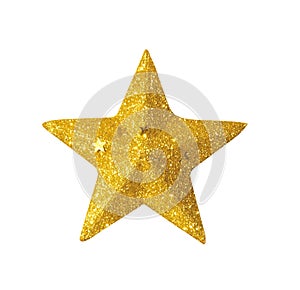 Golden star photo