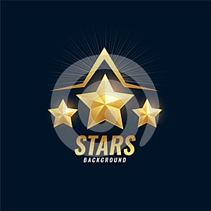golden star shiny background celebrate your success