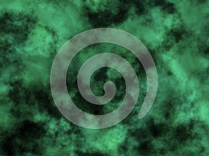 Golden star in space.