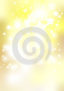 Golden stars background