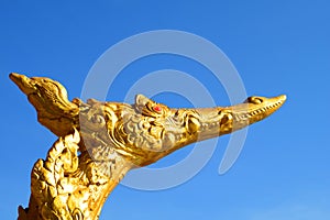 Golden Statue of Suphannahong