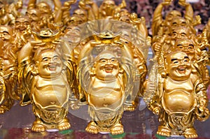 Golden Buddhas photo