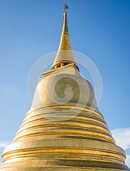 Golden Stupa of Golden Mountain Phu Khao Thong, Wat Saket in Bangkok