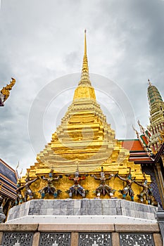 Golden Stupa of Temple of Emerald Buddha