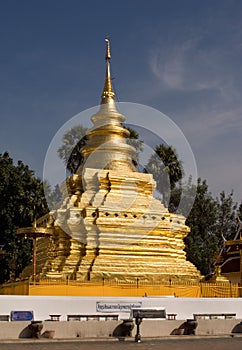 Golden Stupa in Thailand