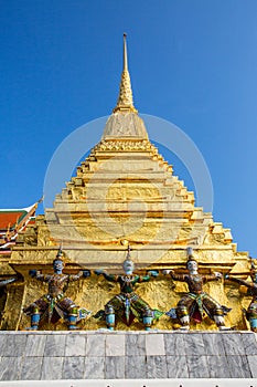Golden Stupas at the Grand Palace